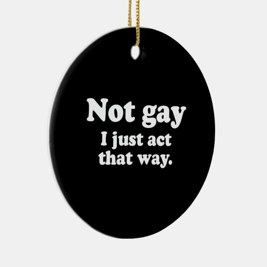 陽気。 私はちょうどこうすれば行動します。  (積み込みライン) セラミックオーナメント (右)