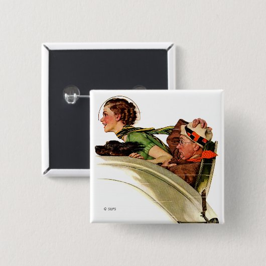 陽気 缶バッジ (正面&裏面)