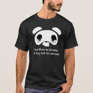 隅の隙間の買物客 Tシャツ