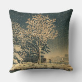 隅田川の冬の日 クッション (裏面)