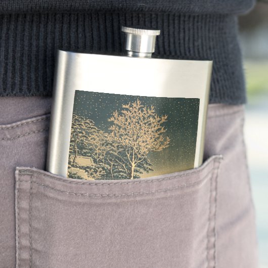 隅田川の冬の日 フラスク (インサイチュ)