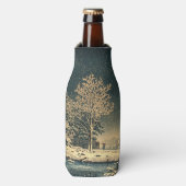 隅田川の冬の日 ボトルクーラー (ボトル正面)