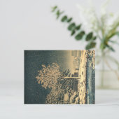 隅田川の冬の日 ポストカード (スタンド正面)