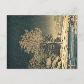 隅田川の冬の日 ポストカード (裏面)