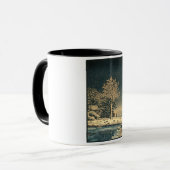 隅田川の冬の日 マグカップ (正面左)