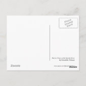 隅田川の関町（北斎） ポストカード (裏面)