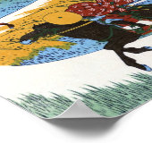 隅田川関屋の里, 北斎 ポスター (角)