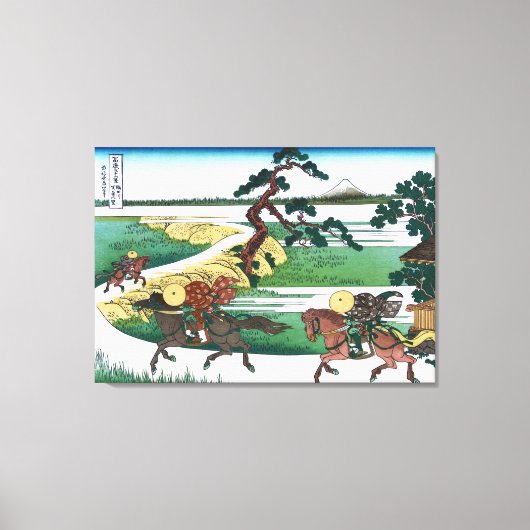 隅田川関屋村 キャンバスプリント (正面)