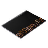 隆起した拳 ノートブック (左側)