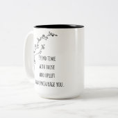 隆起つながり ツートーンマグカップ (正面左)