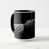 隆起のコーヒー・マグ マグカップ (正面左)