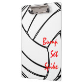 隆起の一定のスパイクのバレーボールの細胞パターン クリップボード (左)