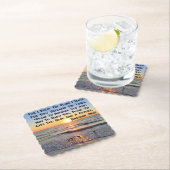 隆起ジェレミア29:11サンライズ ペーパーコースター (インサイチュ)