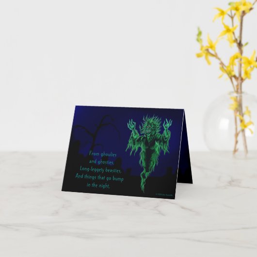 隆起夜の行く事 カード (黄色い花)