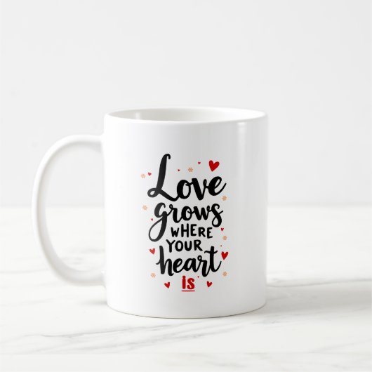 隆起素朴引用文付きセラミックコーヒーカップ コーヒーマグカップ (左)