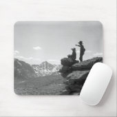 隆起部分のカウボーイ マウスパッド (マウス)