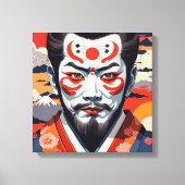 隈取歌舞伎5 キャンバスプリント (正面)