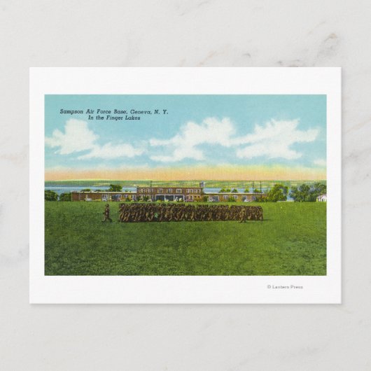 隊列縦隊 ポストカード (正面)