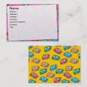 隊商 名刺 (正面/裏面)