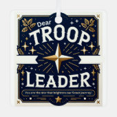 隊長は我々の旅のスターだ メタルオーナメント (正面)