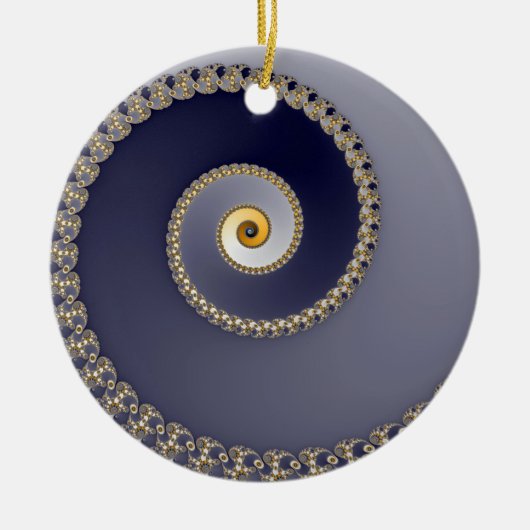 階下に セラミックオーナメント (正面)