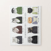 階下虎猫11x14パズル ジグソーパズル (縦)