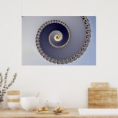 階下 – フラクタルポスター ポスター (キッチン)