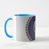 階下 – フラクタルマグカップ マグカップ (左)