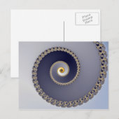 階下 – フラクタル葉書 ポストカード (正面/裏面)