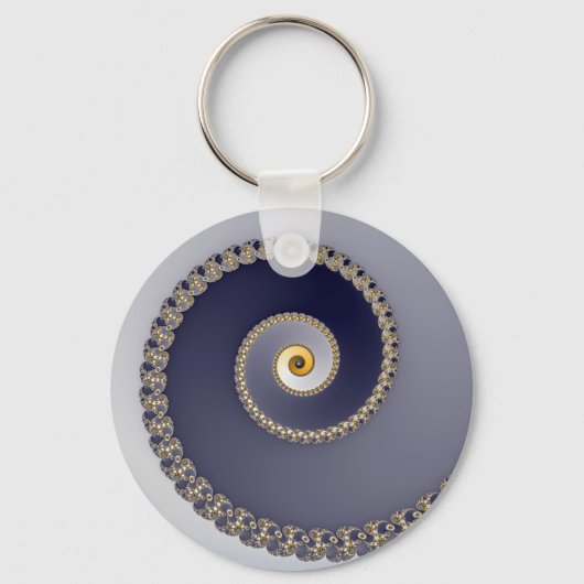 階下 – Fractal Keychain キーホルダー (正面)