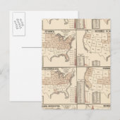 階名統計岩版図 ポストカード (正面/裏面)