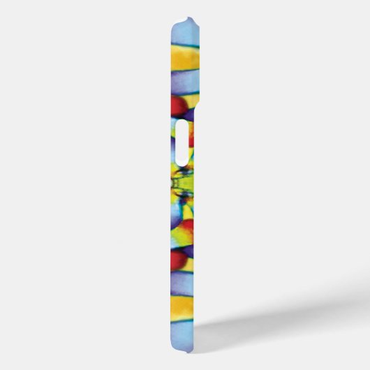 階層万華鏡のように千変万化するパターン Case-Mate iPhoneケース (裏面 / 右)