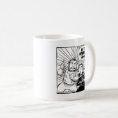 階差機関のパネルに コーヒーマグカップ (正面右)