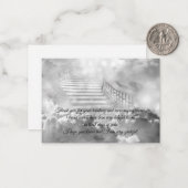 階段から天国サンキューカード ノートカード (正面/裏面インサイチュ)
