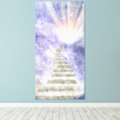 階段から天国 キャンバスプリント (インサイチュ (ウッドフロア))