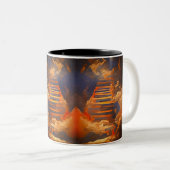 階段から天国 ツートーンマグカップ (正面右)