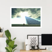 階段から天国 ポスター (ホームオフィス)