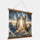 階段から天国 吊り下げ型タペストリー (傾斜あり)