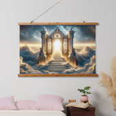 階段から天国 吊り下げ型タペストリー (寝室)