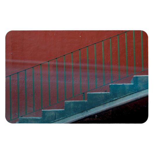 階段と手すりの静止状態 マグネット (横)