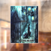 階段の上を覗き込む ウィンドウサイン (シート2)