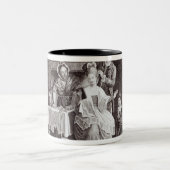 階段の下のぜいたくな生活 ツートーンマグカップ (中央)