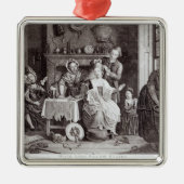 階段の下のぜいたくな生活 メタルオーナメント (正面)