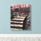 階段の夢 キャンバスプリント (インサイチュ (ウッドフロア))