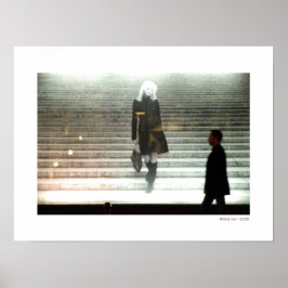 階段の女の子/ニューライフポスター ポスター