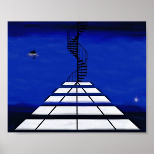 階段の終点 ポスター (正面)