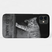 階段の野良猫 – Personalizable Case-Mate iPhoneケース (裏面(横))