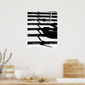 階段はどこへ行く ポスター (キッチン)