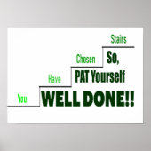 階段を上る人 ポスター (正面)