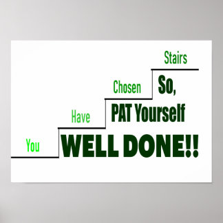 階段を上る人 ポスター